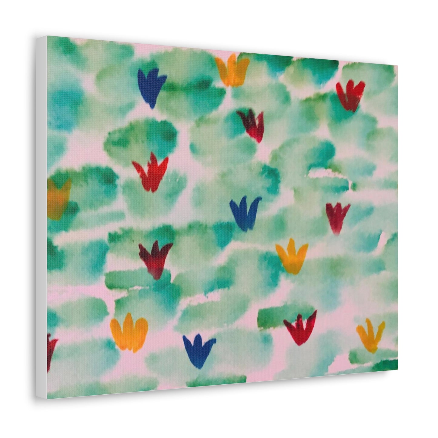 Floral Frolic Canvas Gallery Wraps