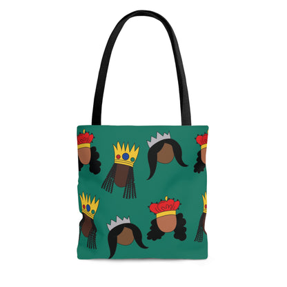 Black Queens big print Tote Bag