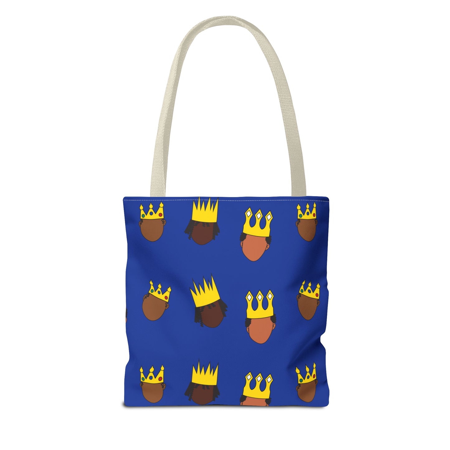 Black Kings Small Print Tote Bag