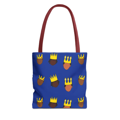 Black Kings Small Print Tote Bag