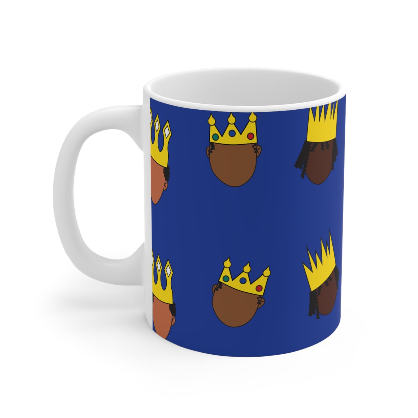 Black Kings - Custom Patterned Mug 11oz