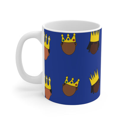 Black Kings - Custom Patterned Mug 11oz