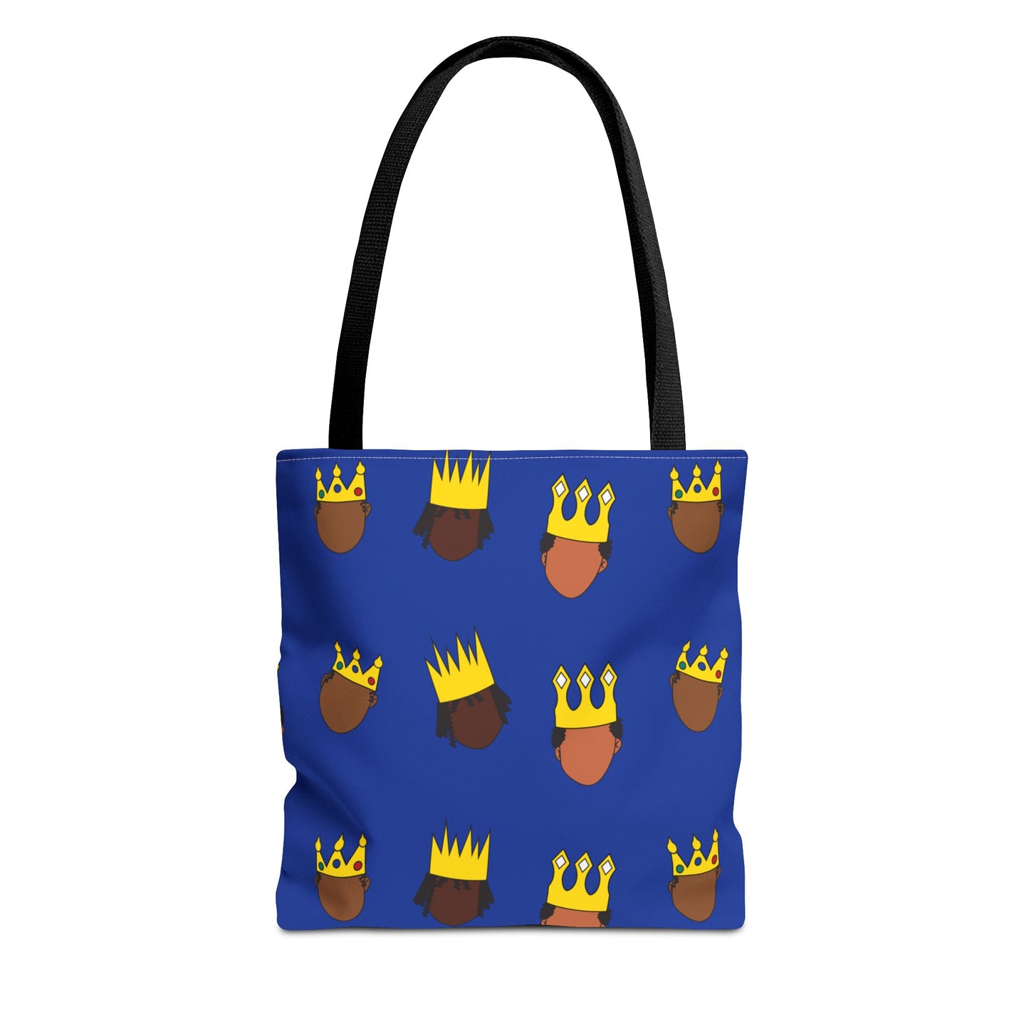 Black Kings Small Print Tote Bag