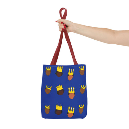 Black Kings Small Print Tote Bag