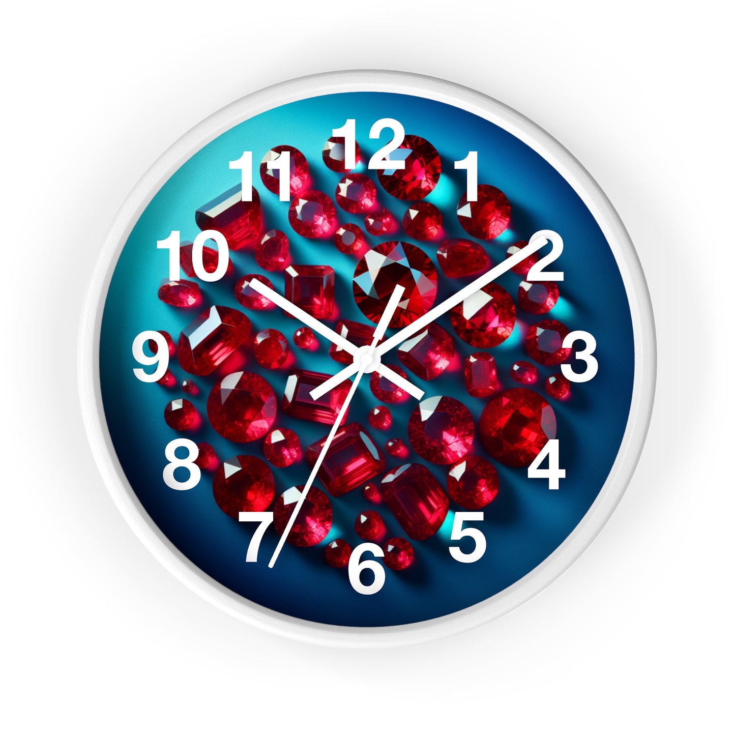 Ruby Revel Round Analog Wall Clock