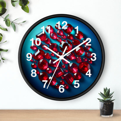 Ruby Revel Round Analog Wall Clock