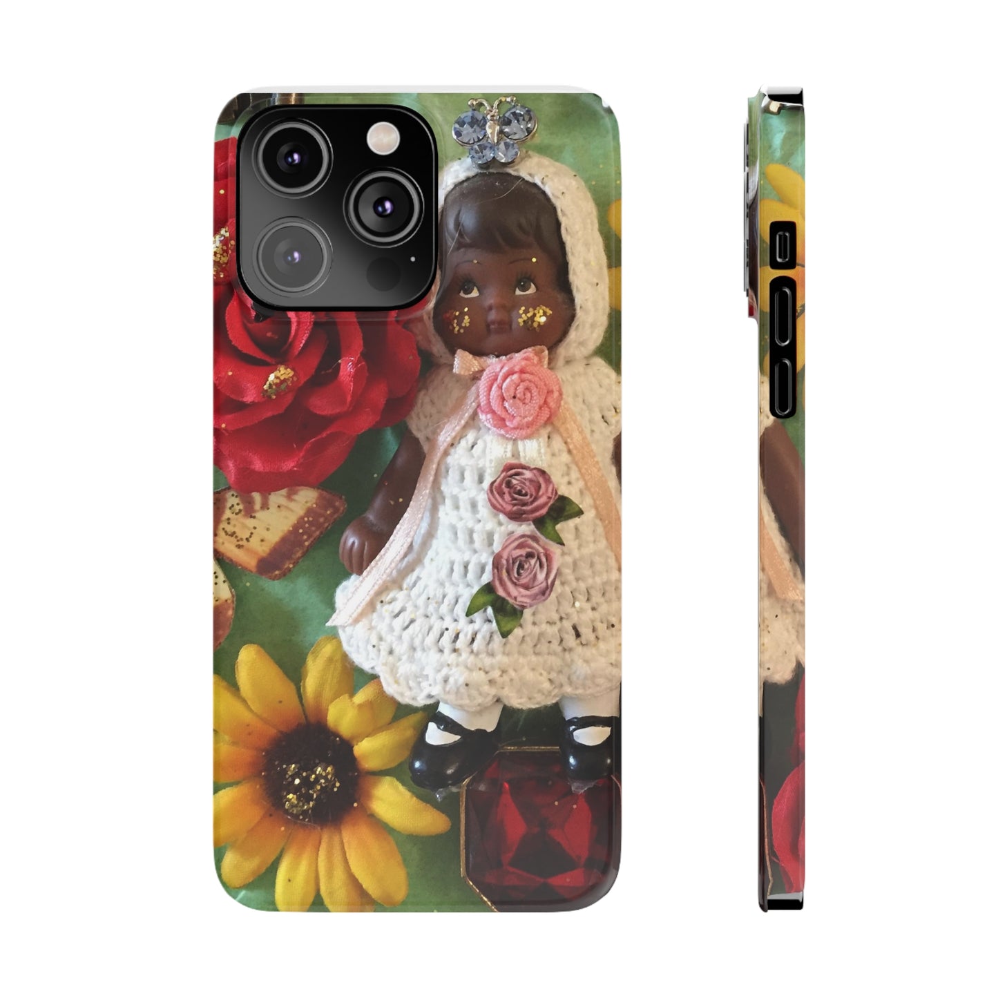 Black Girl Magic Slim Phone Case iPhone 14 Pro Max