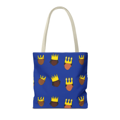 Black Kings Small Print Tote Bag