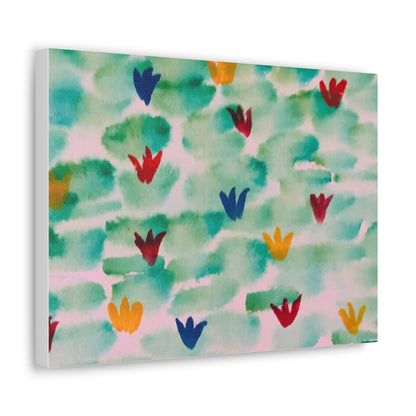 Floral Frolic Canvas Gallery Wraps