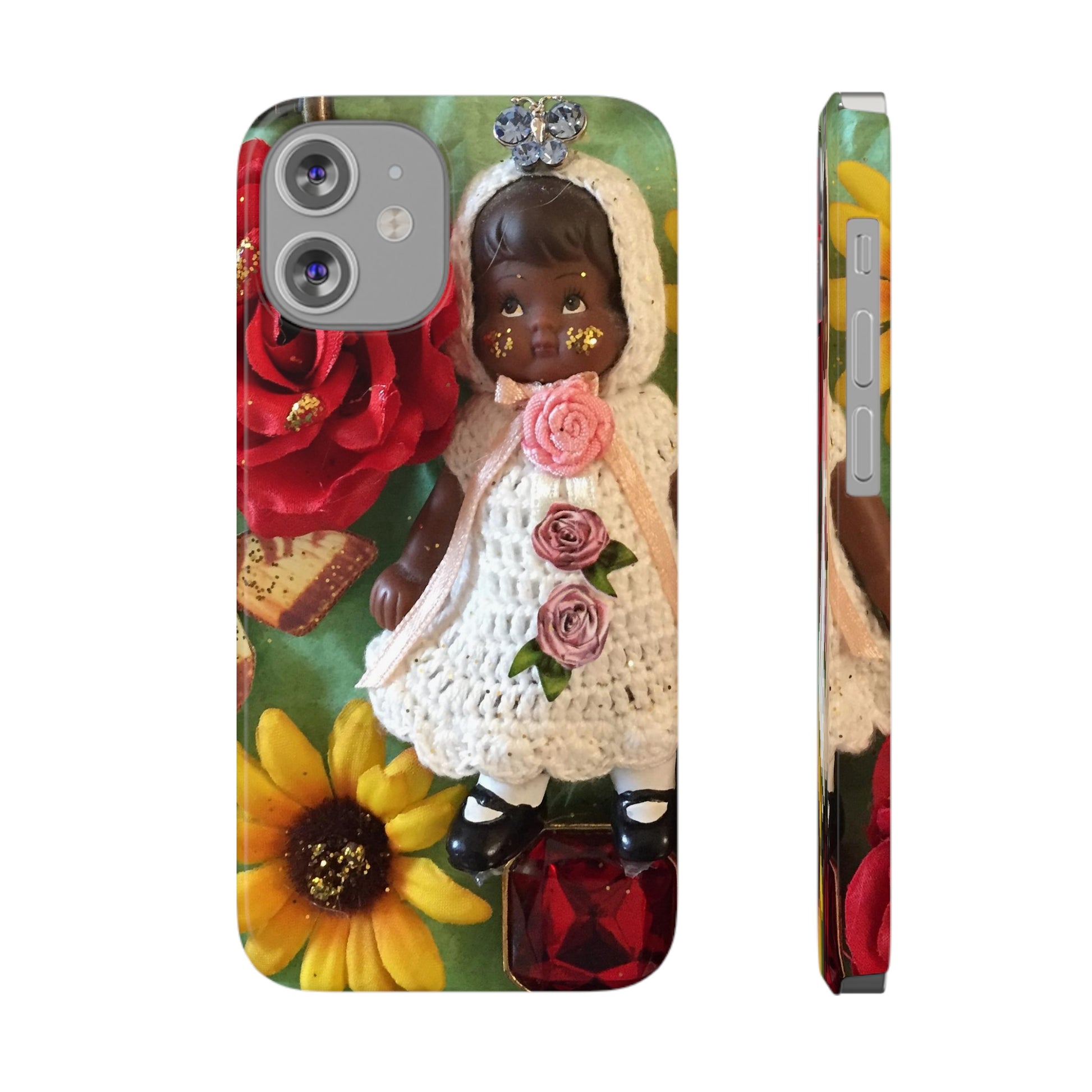 Black Girl Magic Slim Phone Case iPhone 12 Mini