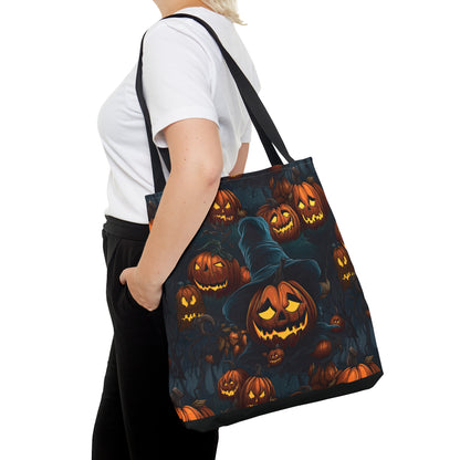 Jack-O-Lanterns Halloween Tote Bag