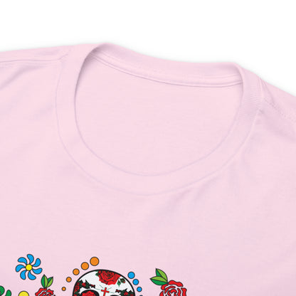 Day of the Dead Sugar Skulls Custom T-Shirt (Multiple Colors)