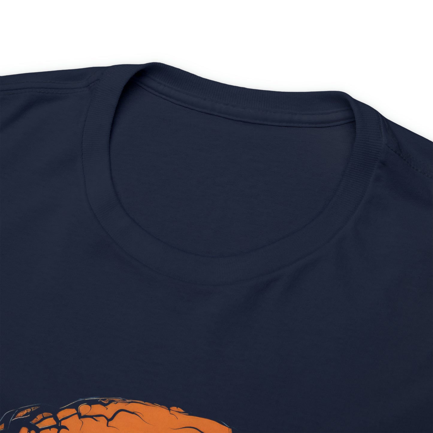 Halloween Haunted House Custom T-Shirt (Black/Navy)