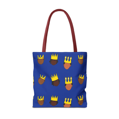 Black Kings Small Print Tote Bag