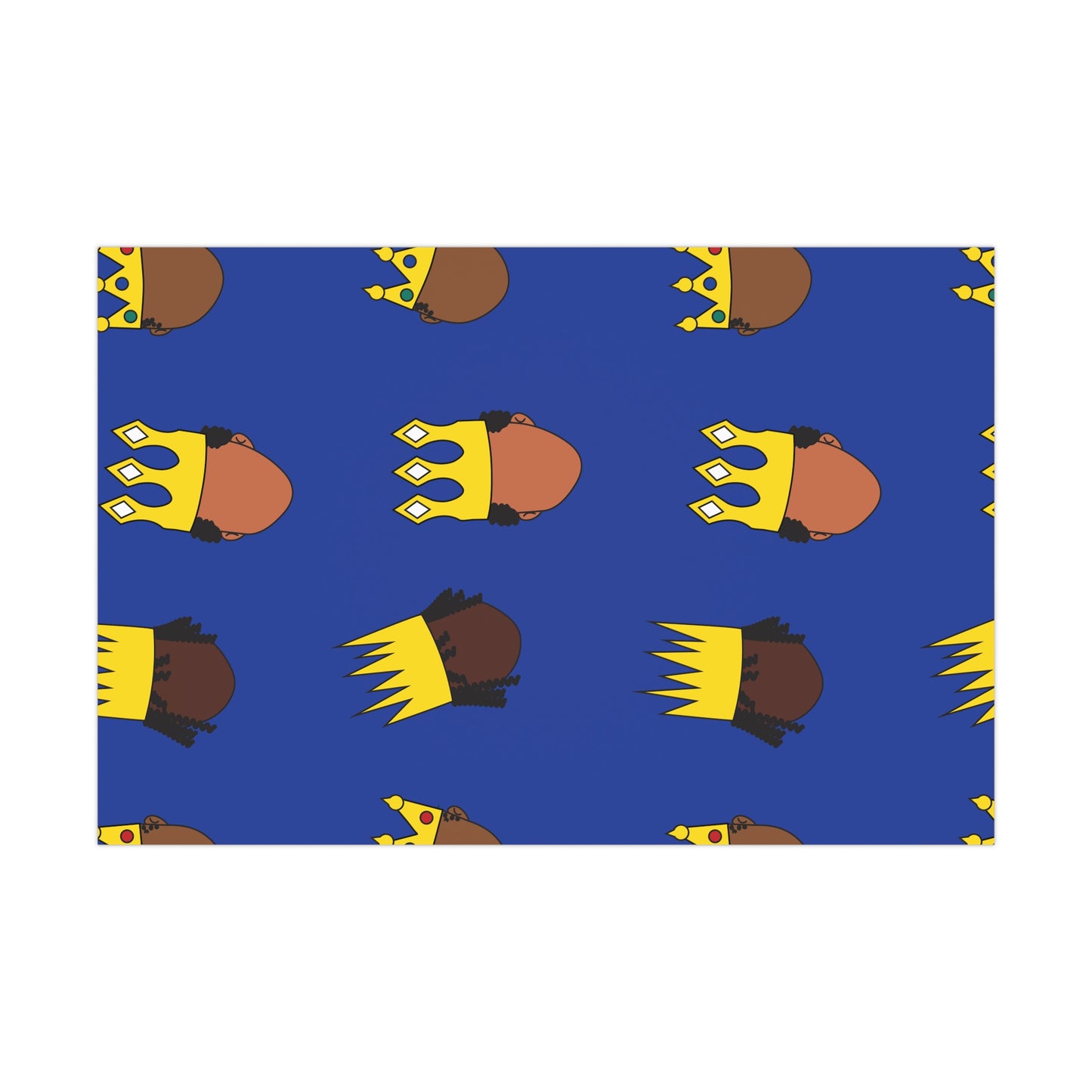 Black Kings Gift Wrapping Papers