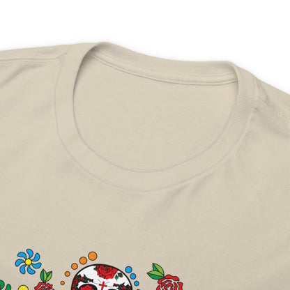 Day of the Dead Sugar Skulls Custom T-Shirt (Multiple Colors)