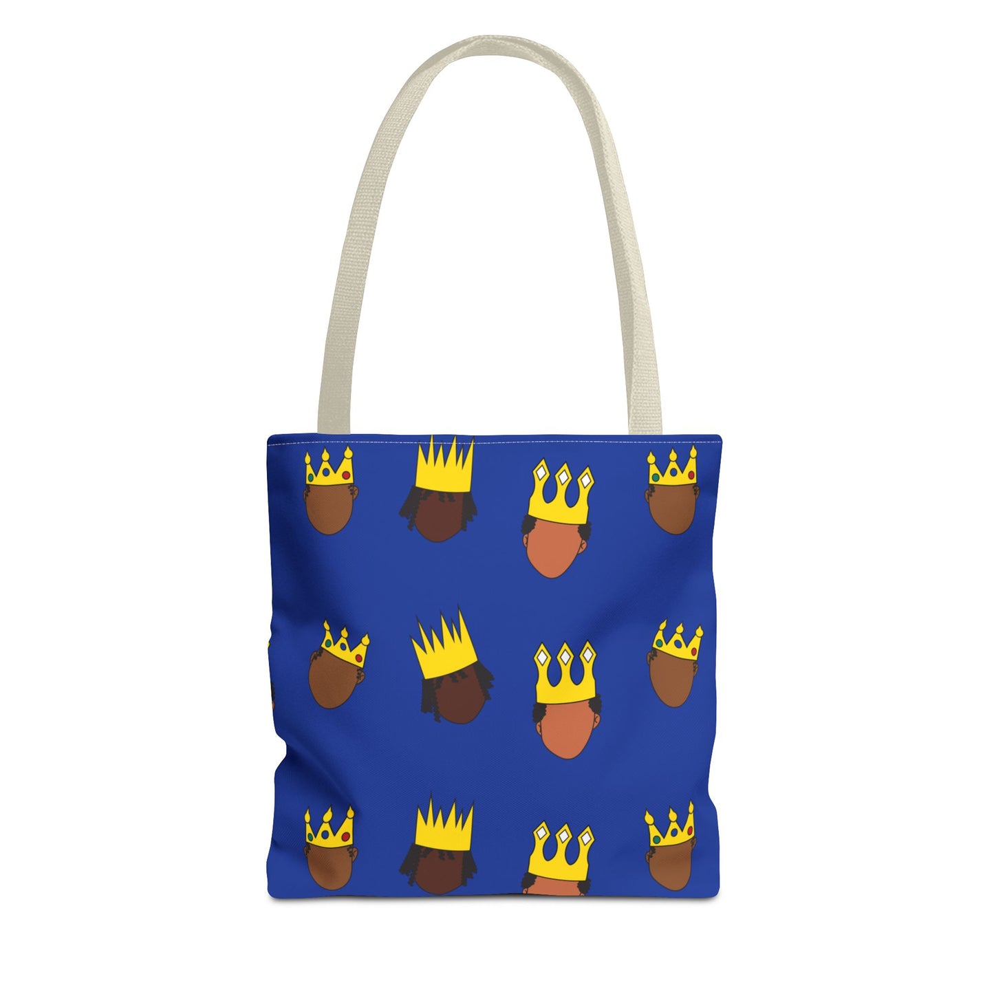 Black Kings Small Print Tote Bag