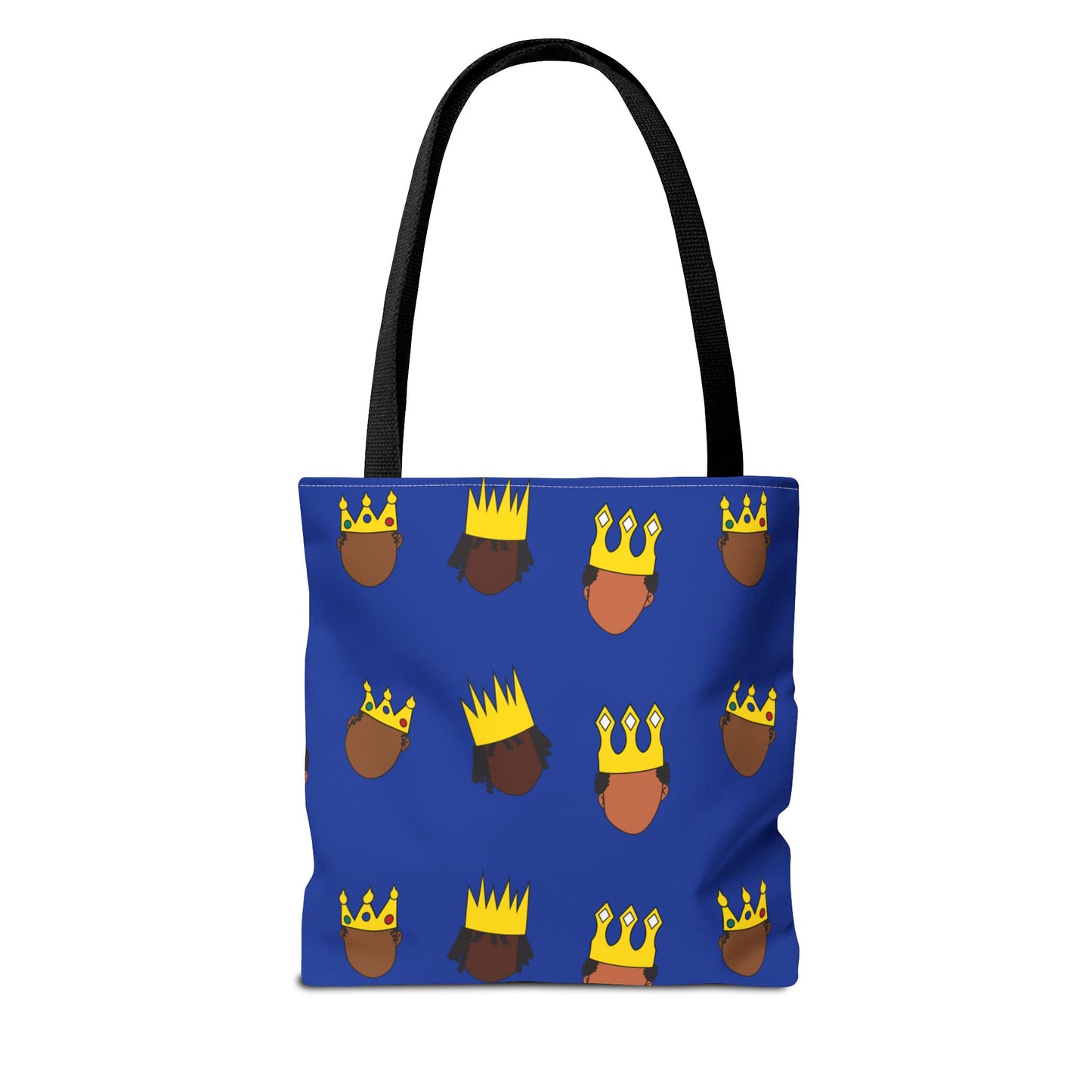 Black Kings Small Print Tote Bag