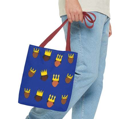 Black Kings Small Print Tote Bag