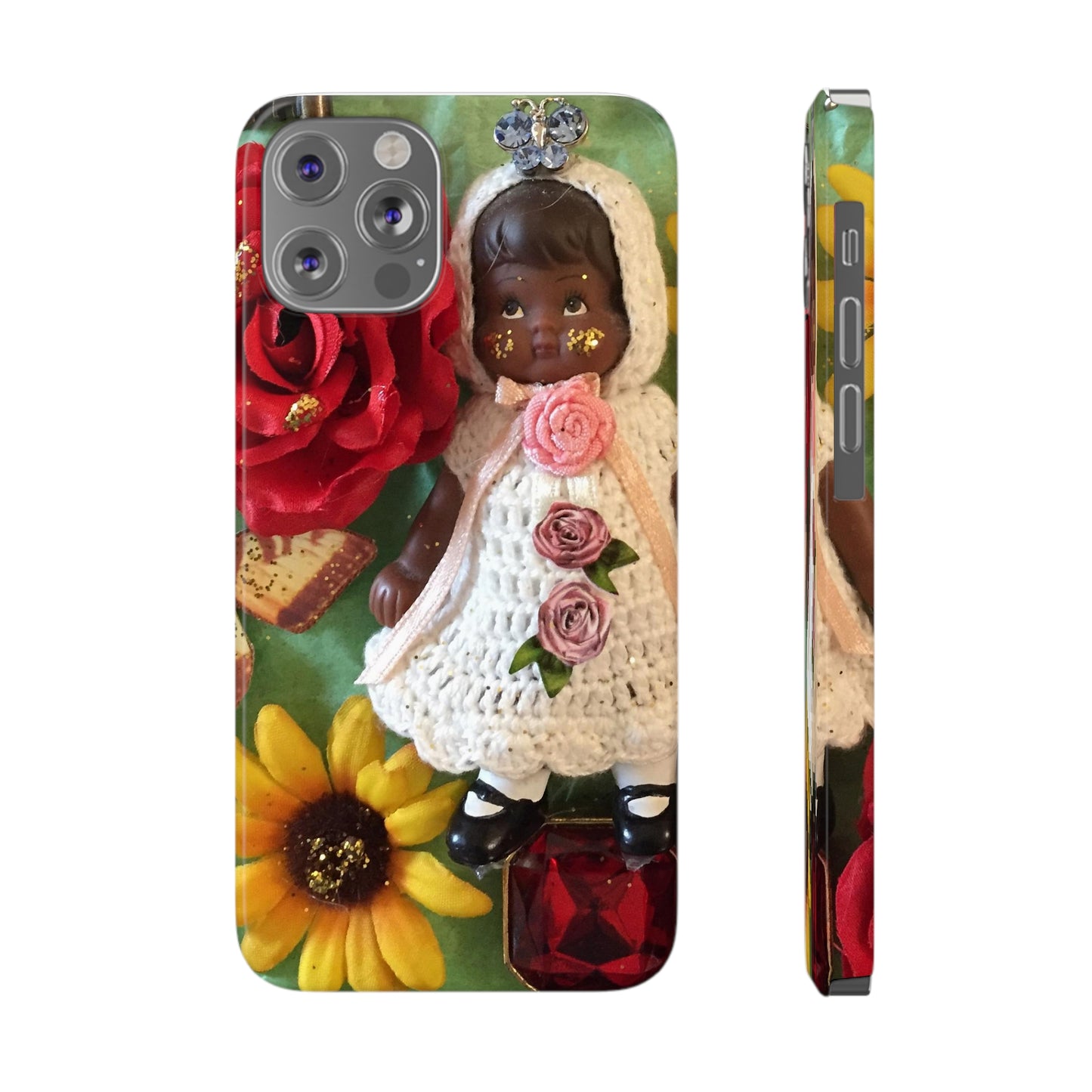 Black Girl Magic Slim Phone Case iPhone 12 or iPhone 12 Pro