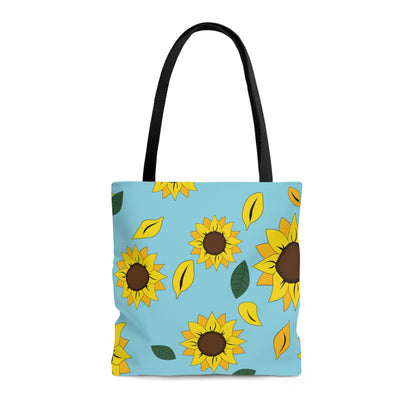 Sunflower patterned Tote Bag