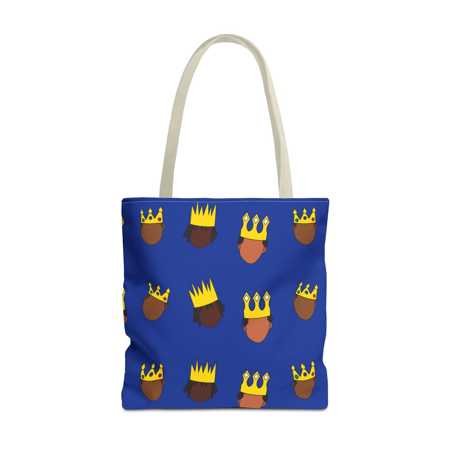 Black Kings Small Print Tote Bag