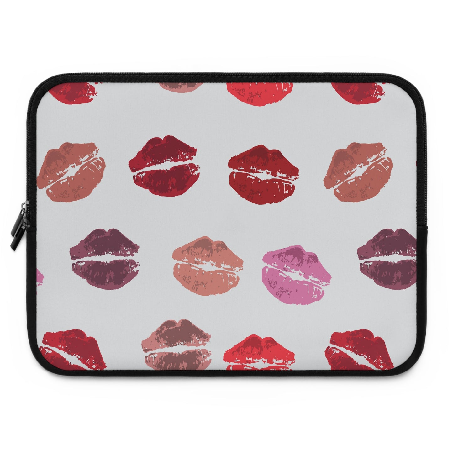 Kisses from the Misses Lipstick-Print Laptop Case/Sleeve