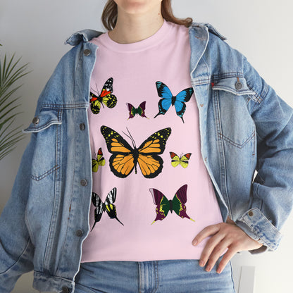 Butterflies Custom T-Shirt (Multiple Colors)