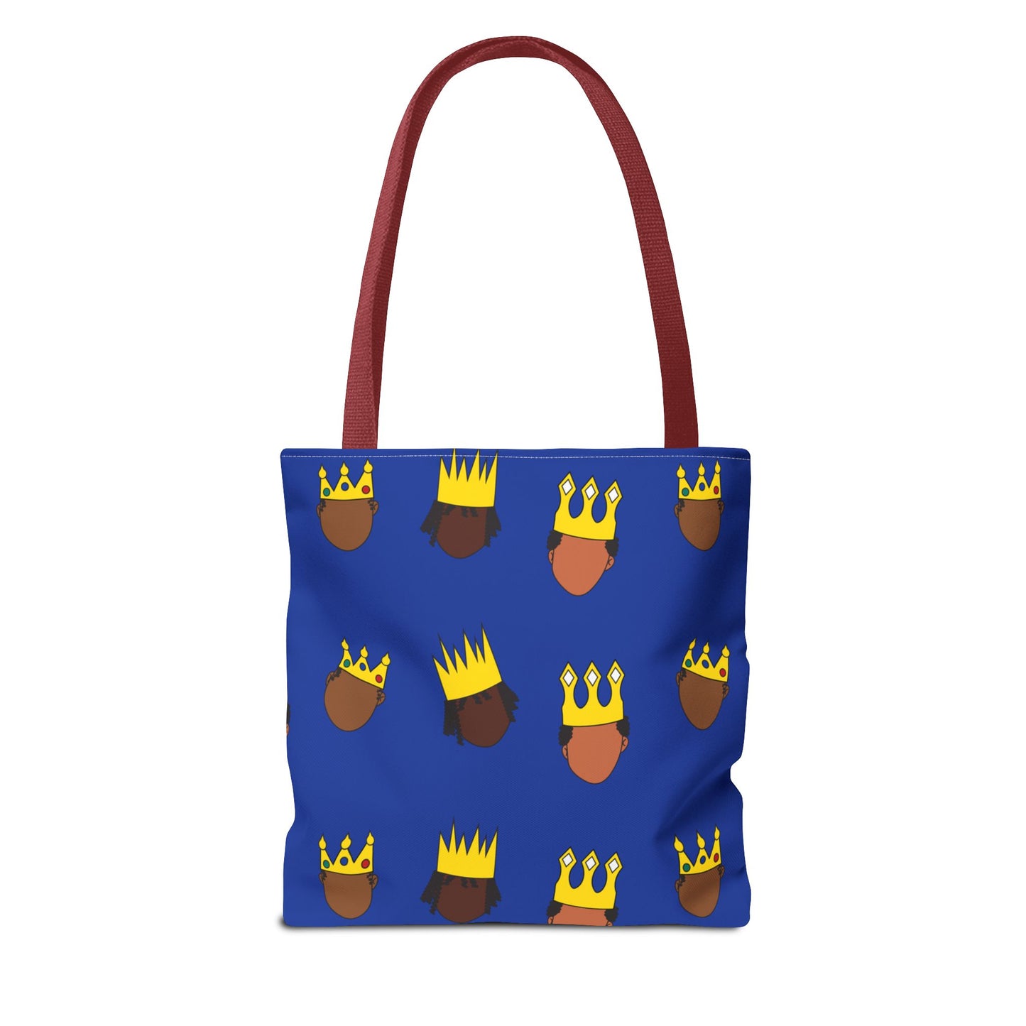 Black Kings Small Print Tote Bag