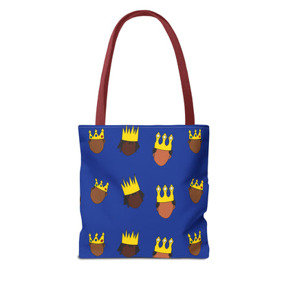 Black Kings Small Print Tote Bag