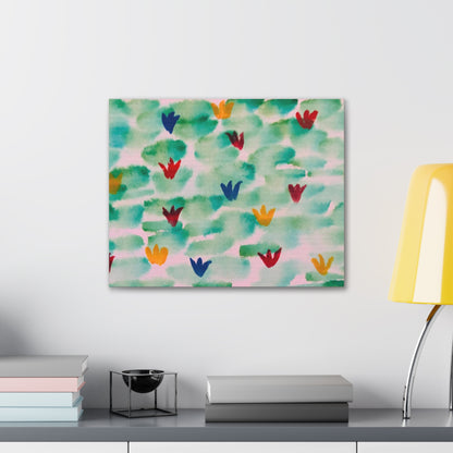 Floral Frolic Canvas Gallery Wraps