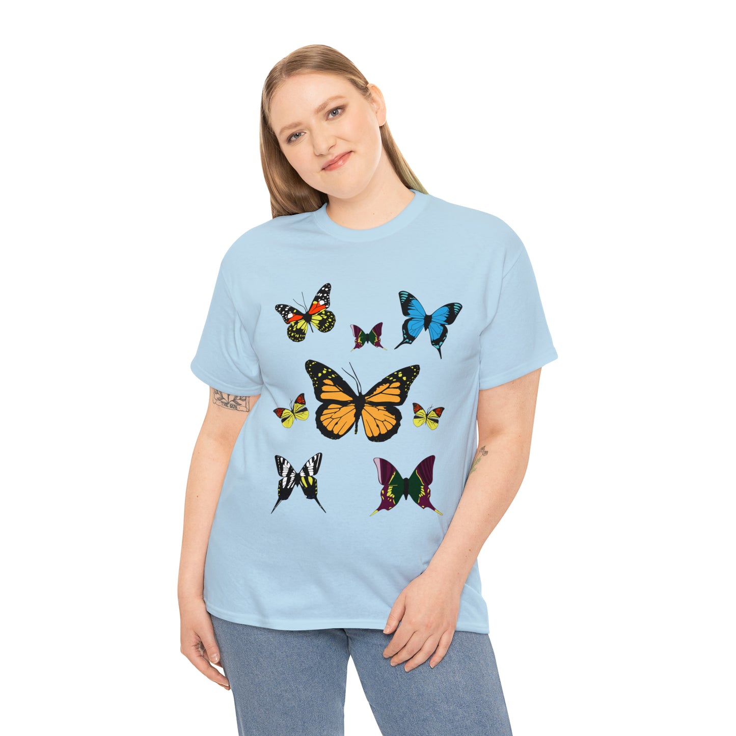 Butterflies Custom T-Shirt (Multiple Colors)