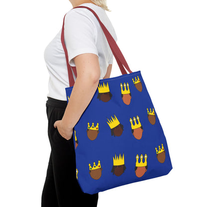 Black Kings Small Print Tote Bag