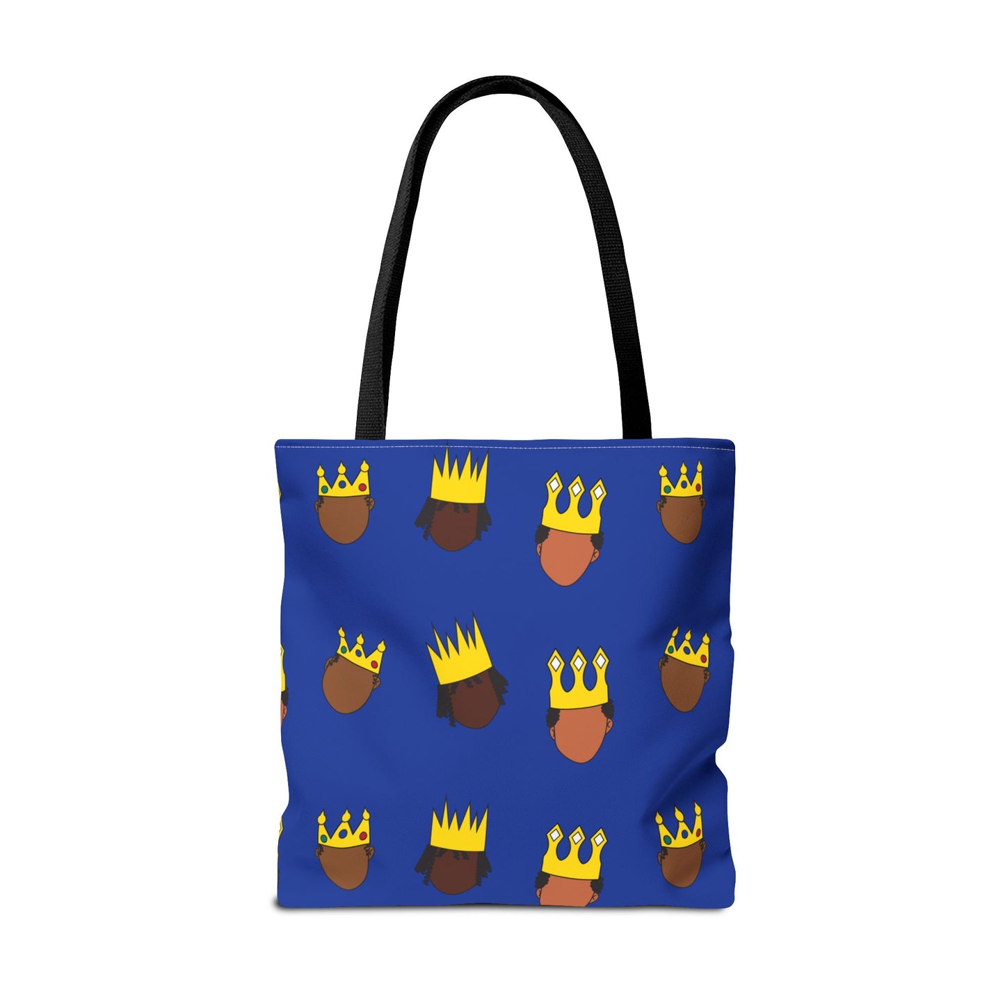 Black Kings Small Print Tote Bag