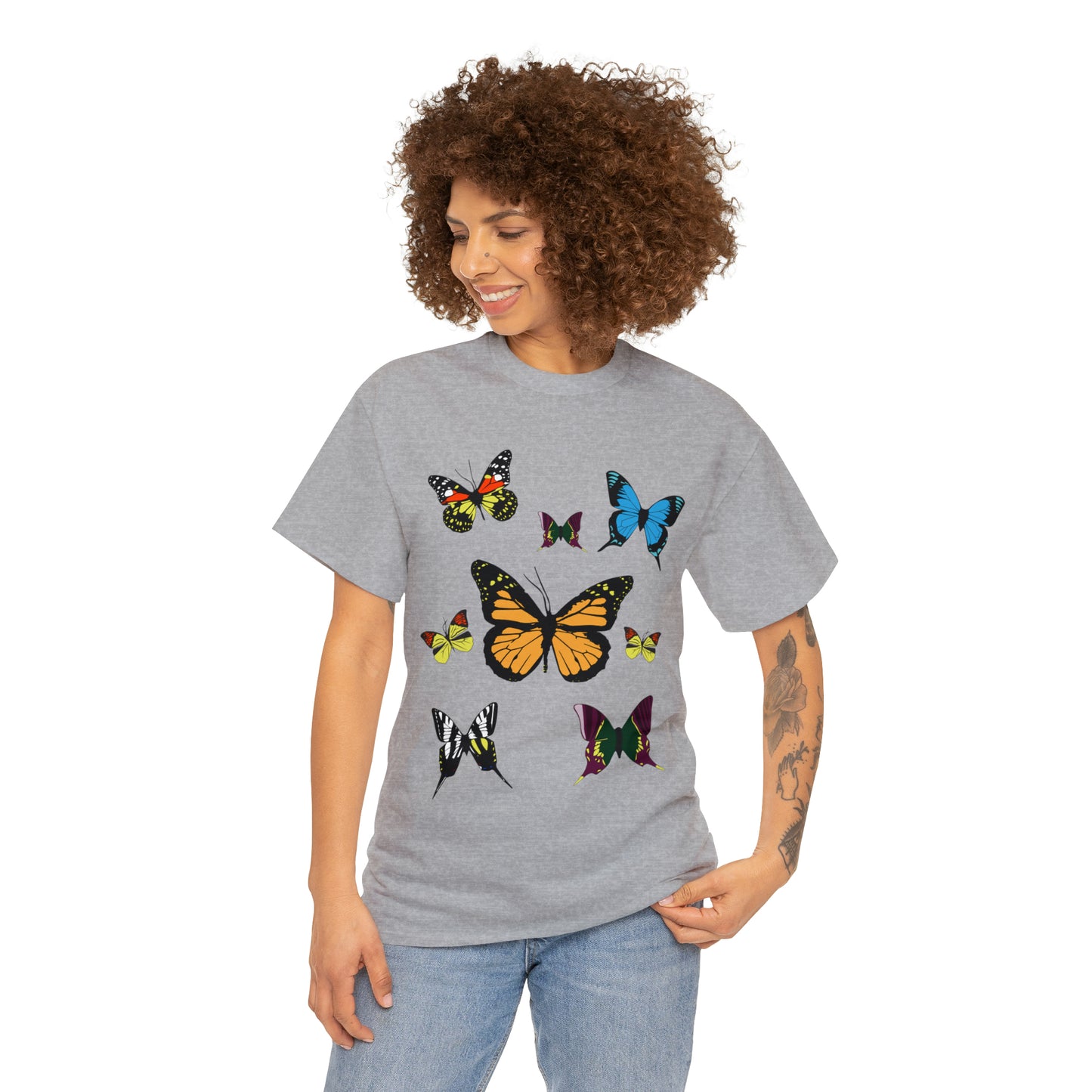 Butterflies Custom T-Shirt (Multiple Colors)