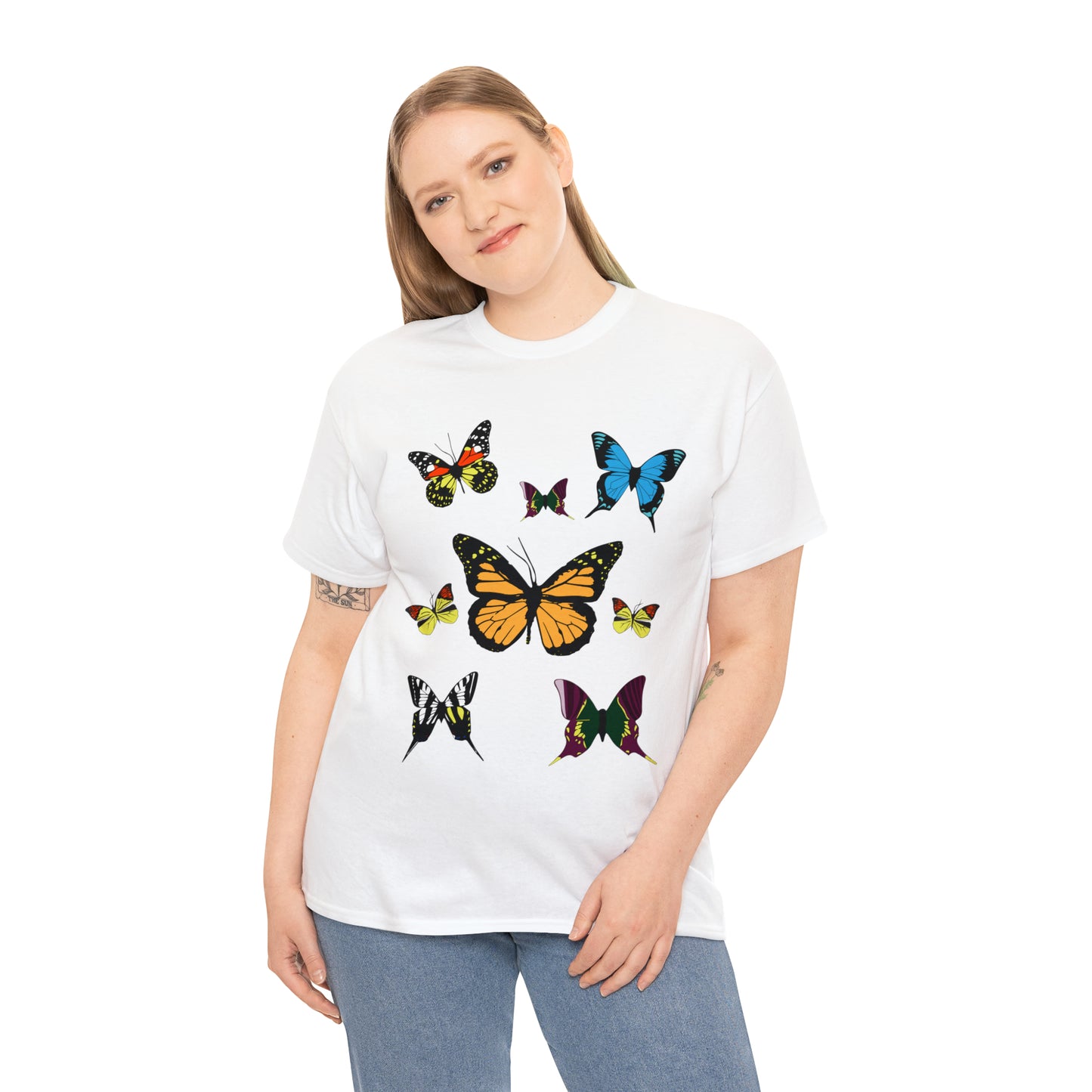 Butterflies Custom T-Shirt (Multiple Colors)