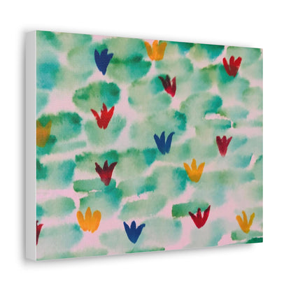 Floral Frolic Canvas Gallery Wraps