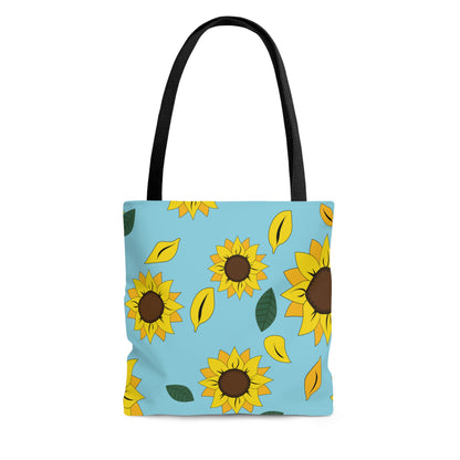 Sunflower patterned Tote Bag