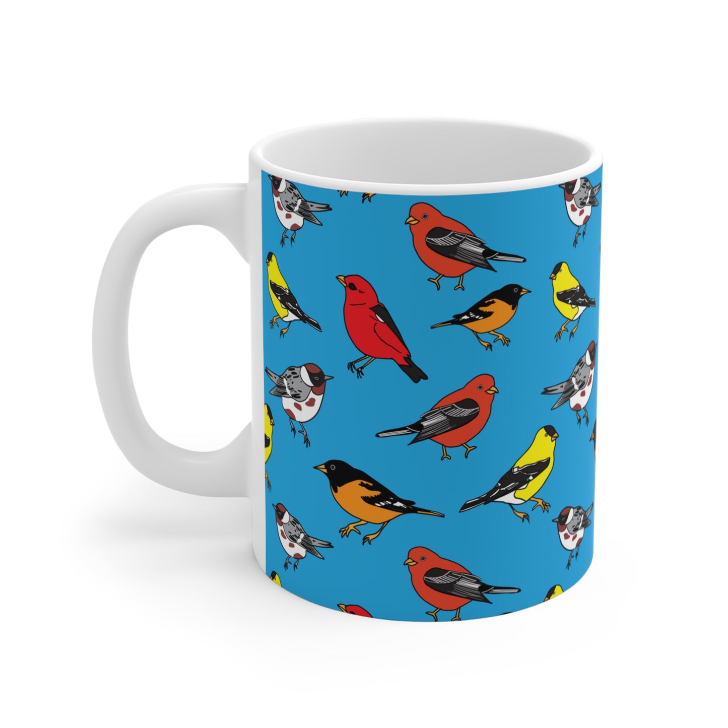 Birds-Print Custom 11 oz Coffee/Tea Mug