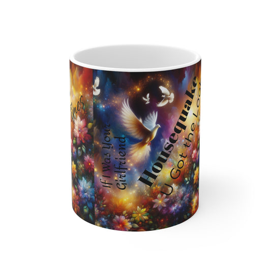 Sign o' the Times Prince-Inspired Drinking Coffee/Tea 11 oz Mug