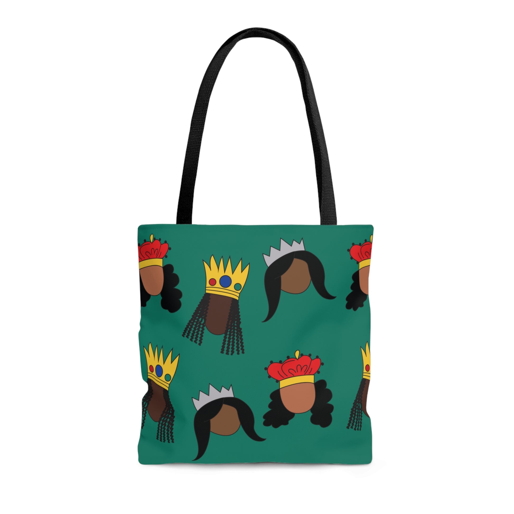 Black Queens big print Tote Bag