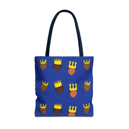 Black Kings Small Print Tote Bag