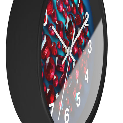 Ruby Revel Round Analog Wall Clock