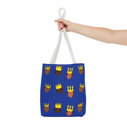 Black Kings Small Print Tote Bag