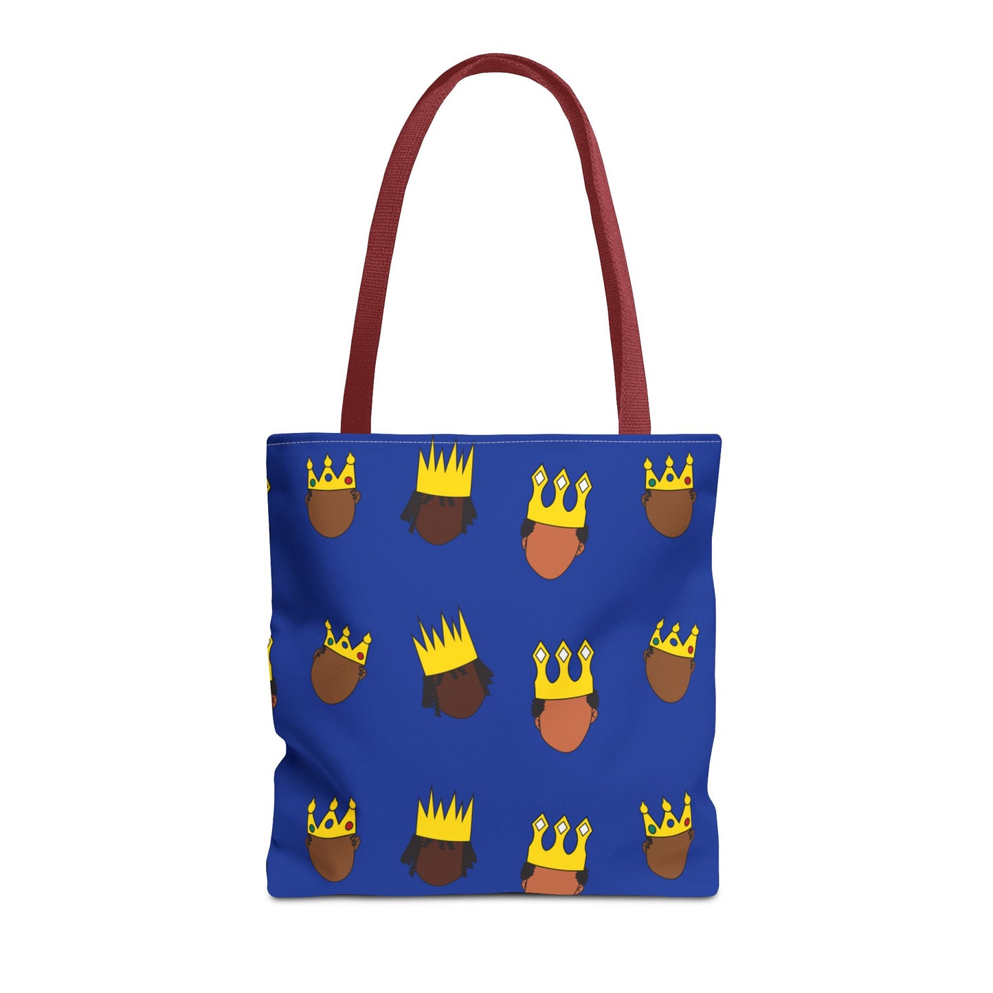 Black Kings Small Print Tote Bag