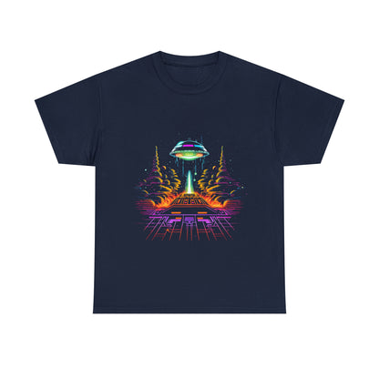 Invaders custom navy T-Shirt front