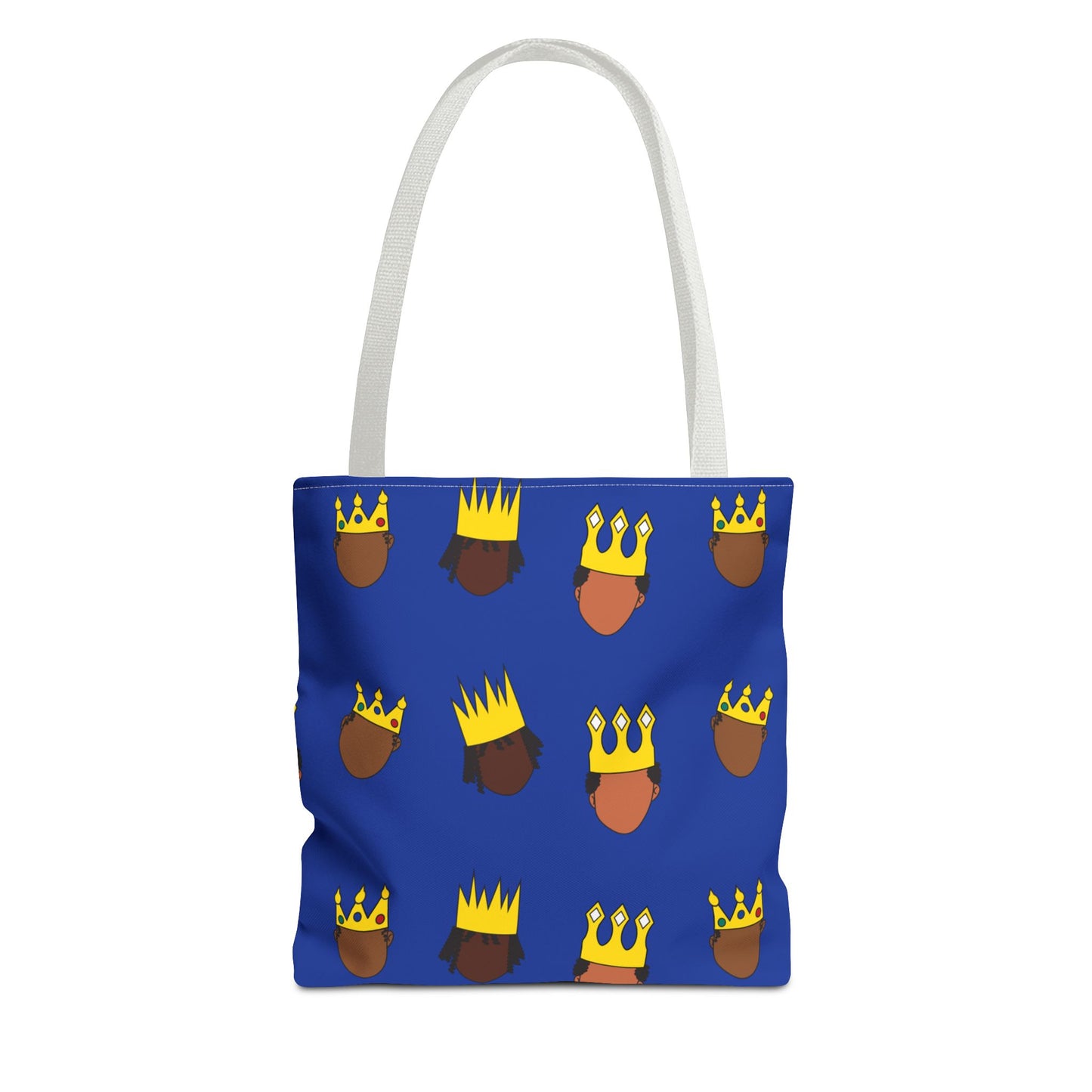 Black Kings Small Print Tote Bag