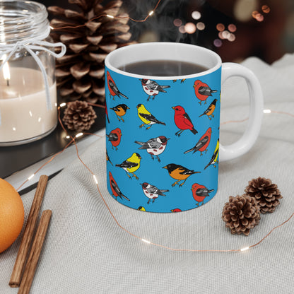 Birds-Print Custom 11 oz Coffee/Tea Mug