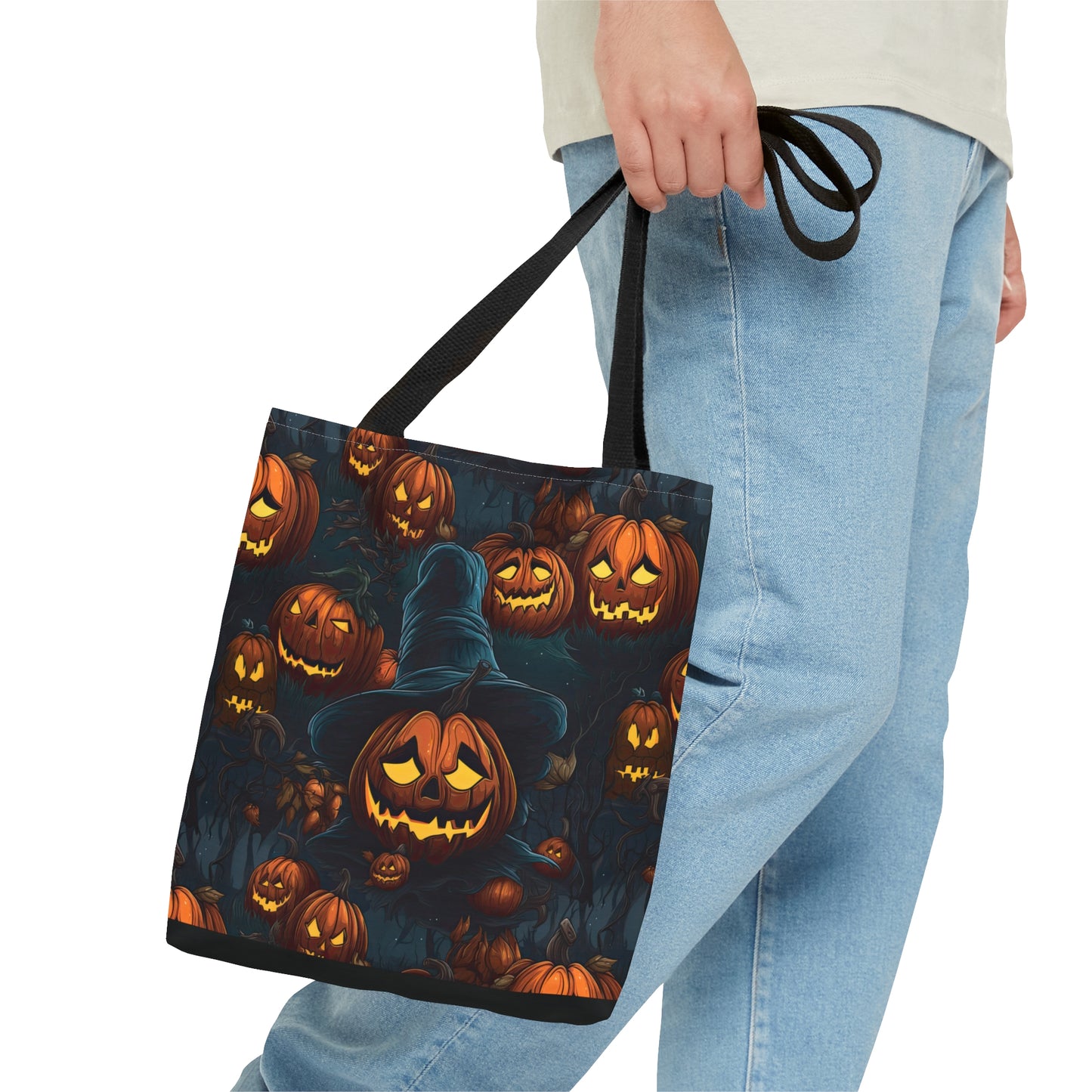 Jack-O-Lanterns Halloween Tote Bag