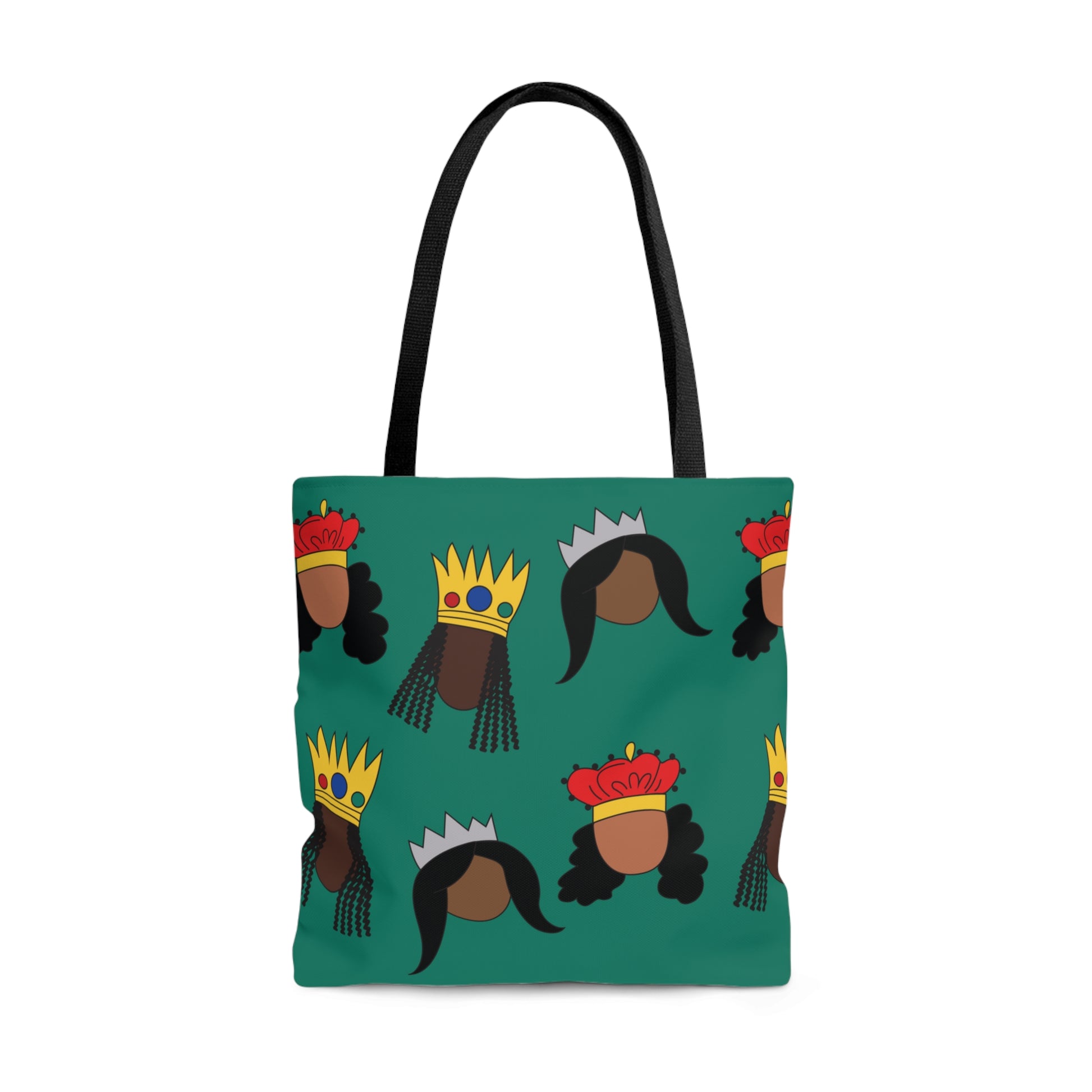 Black Queens big print Tote Bag